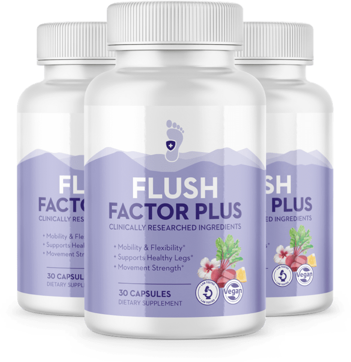 Flush Factor Plus 3 bottles