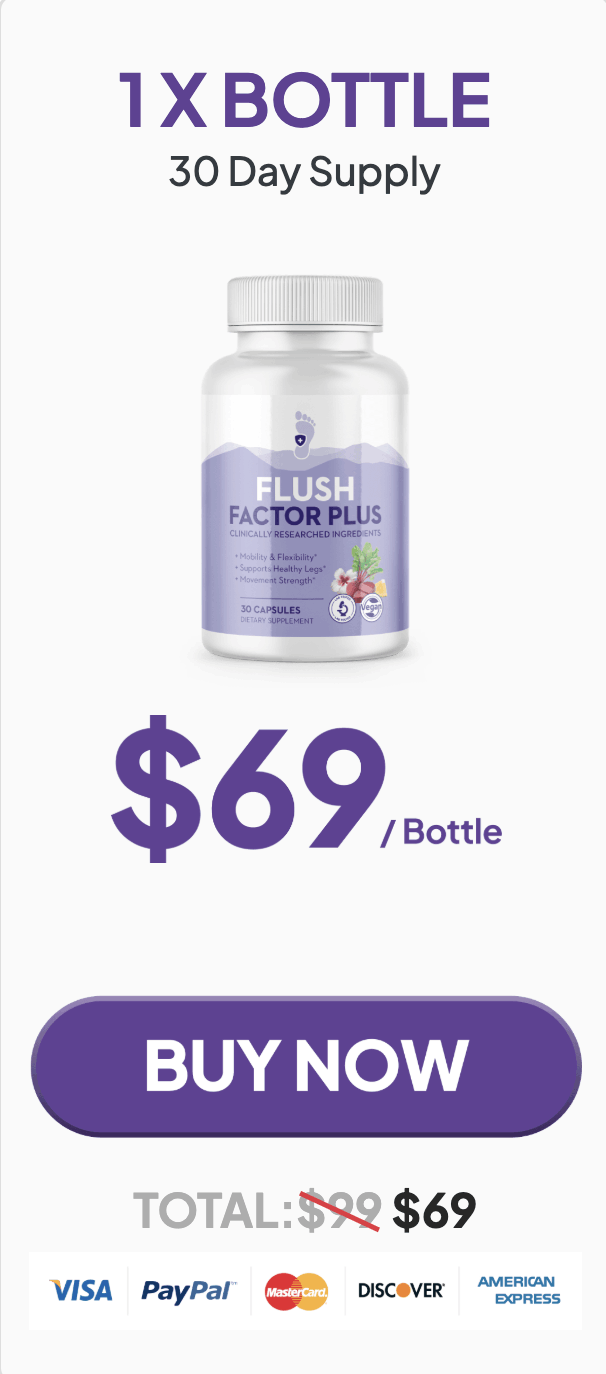 Flush Factor Plus 1 bottle